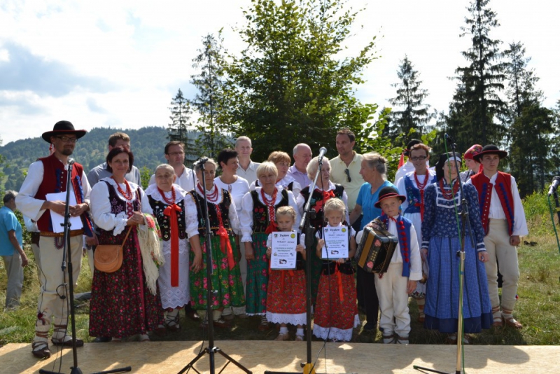 I Festiwal Pieśni Pasterskich na Butorzonce w Cięcinie