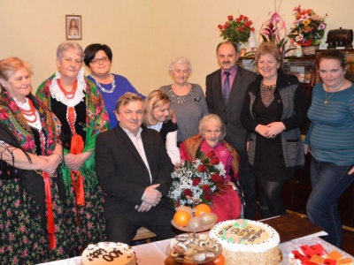 Setne urodziny Pani Marii Zawada z Ciśca - zdjęcie6