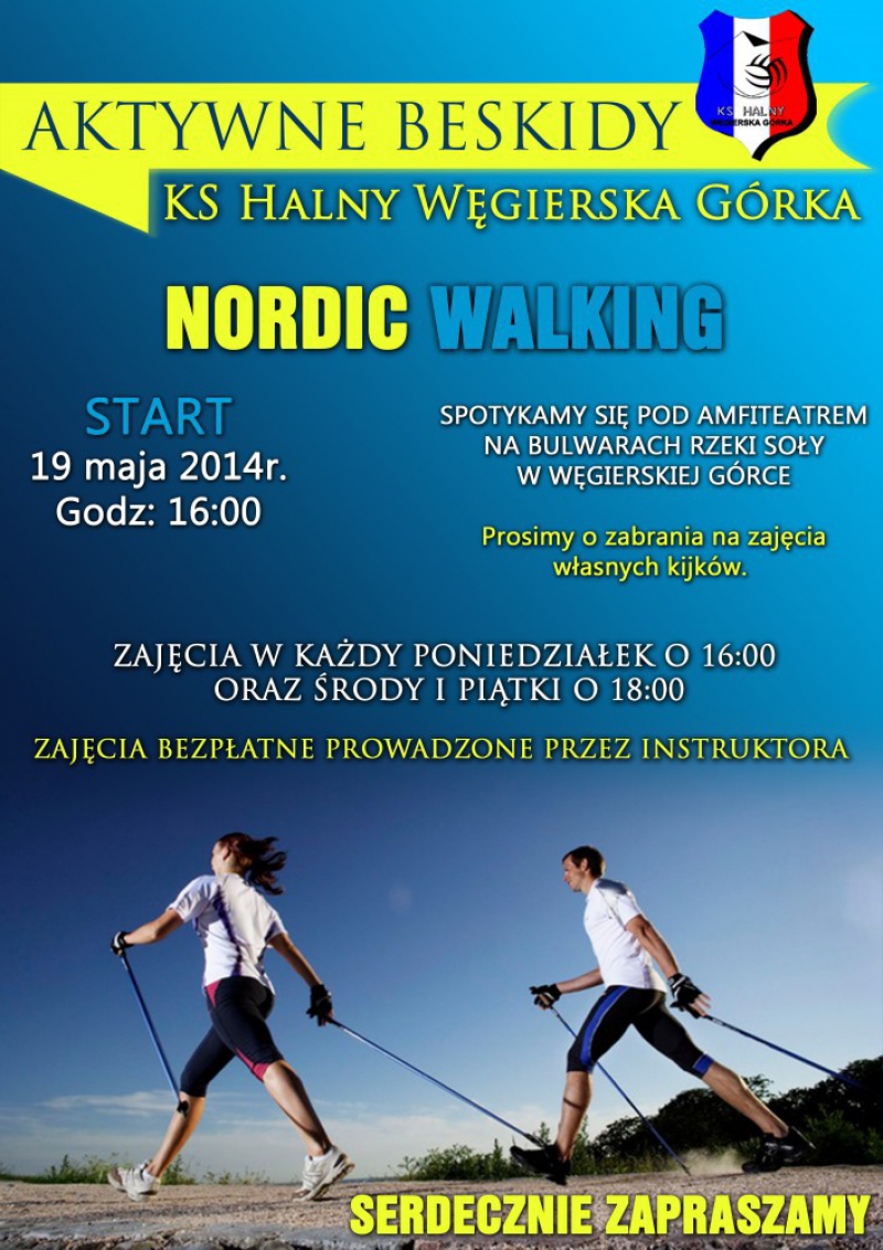 BEZPŁATNE zajęcia Nordic Walking