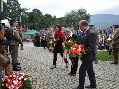 Wojewódzkie uroczystości upamiętniające 75. rocznicę bohaterskiej obrony Węgierskiej Górki - zdjęcie106