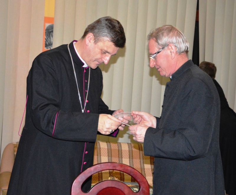 Opłatek z Biskupem Romanem
