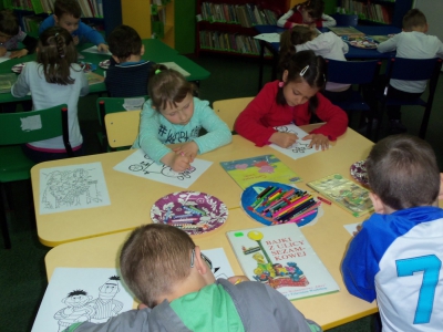 Książka moim przyjacielem - lekcja biblioteczna - zdjęcie1