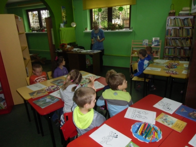 Książka moim przyjacielem - lekcja biblioteczna - zdjęcie23