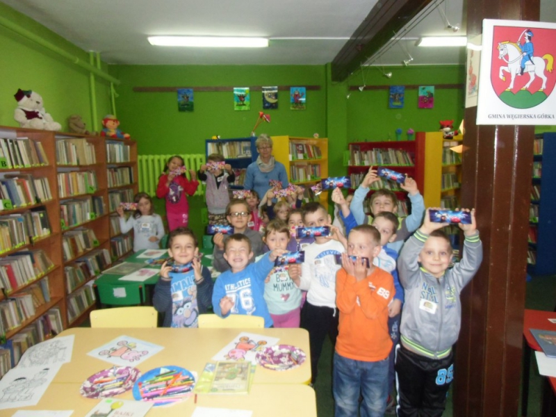 Książka moim przyjacielem - lekcja biblioteczna