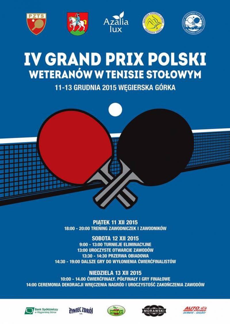 Grand Prix Polski Weteranów w Tenisie Stołowym