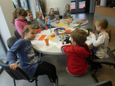 Ferie w bibliotece w Żabnicy. - zdjęcie15