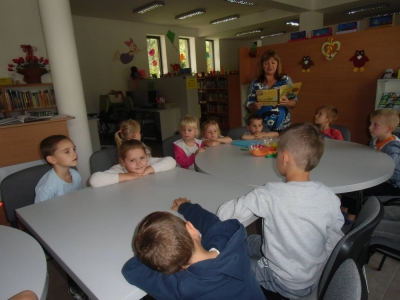 Jesienne zajęcia w bibliotece. - zdjęcie8