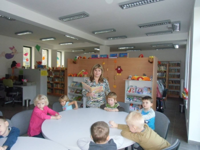 Jesienne zajęcia w bibliotece. - zdjęcie2