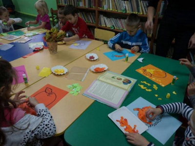 Jesienne spotkanie w Bibliotece - zdjęcie15