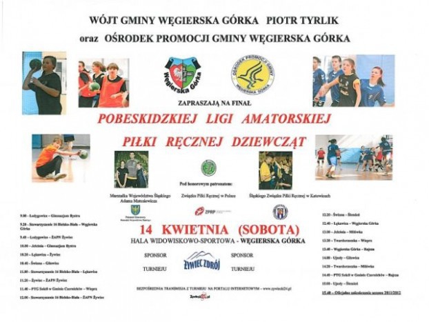 Podbeskidzka Liga Amatorskiej Piłki Ręcznej Dziewcząt finiszuje w Węgierskiej Górce! Koniec drugiego