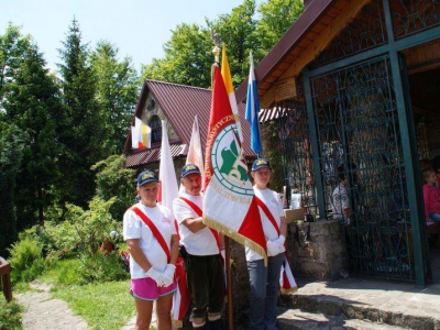 XXXVI Rajd Górski Szlakami Jana Pawła II na Leskowcu - zdjęcie11