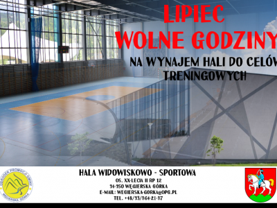 Lipiec - wolne terminy na halę sportową - zdjęcie2