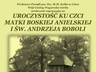 Uroczystość ku czci Matki Boskiej Anielskiej i św. Andrzeja Boboli - zdjęcie1