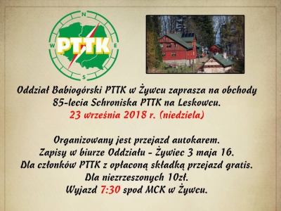 85-lecie Schroniska na Leskowcu - zdjęcie1