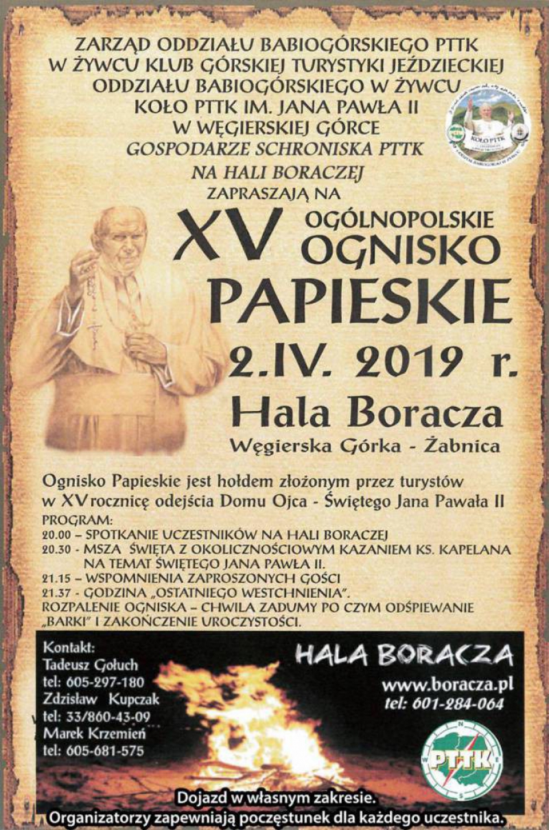 XV Ogólnopolskie Ognisko Papieskie