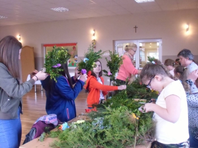 Warsztaty wykonywania palm wielkanocnych - zdjęcie16