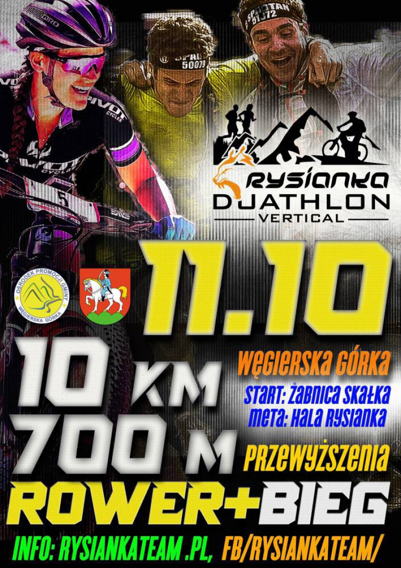 DUATHLON VERTICAL RYSIANKA 2020 – III EDYCJA