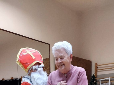 Mikołaj w odwiedzinach w Klubie Seniora w Ciścu - zdjęcie19