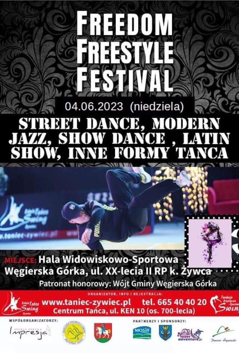 Freedom Freestyle Festiwal II - Ogólnopolski turniej tańca nowoczesnego