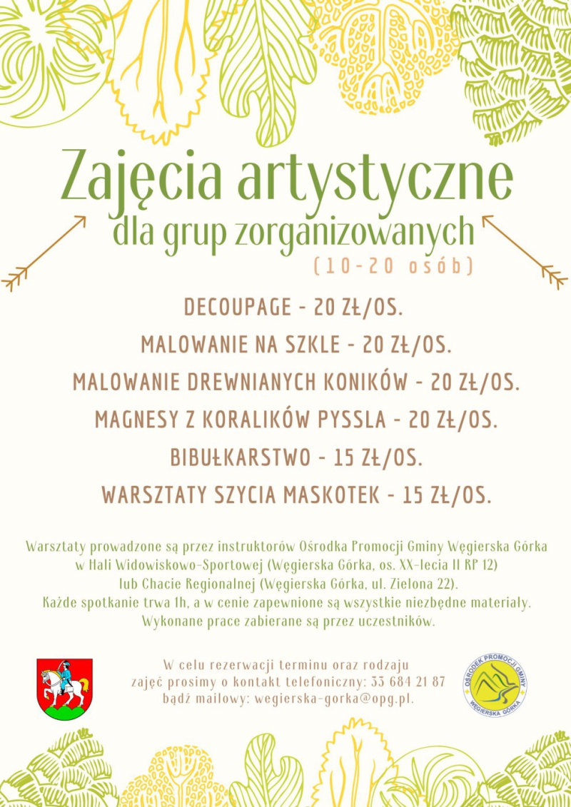 Warsztaty dla grup zorganizowanych