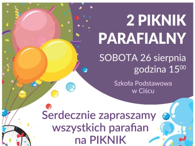 Piknik parafialny w Ciścu - zdjęcie1