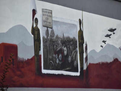 Otwarcie muralu „Westerplatte Południa – obraz historii męstwem malowanej” - zdjęcie45