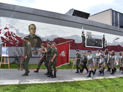 Otwarcie muralu „Westerplatte Południa – obraz historii męstwem malowanej” - zdjęcie11