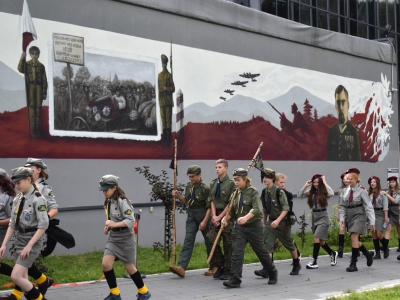 Otwarcie muralu „Westerplatte Południa – obraz historii męstwem malowanej” - zdjęcie3