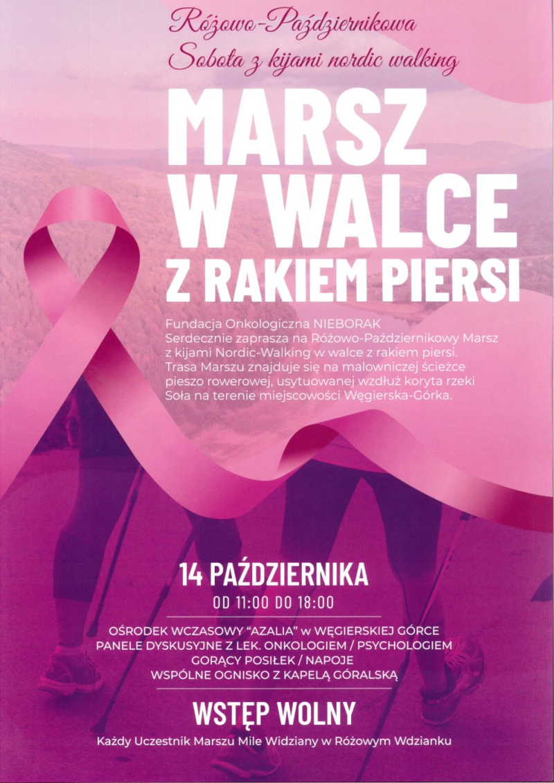 Marsz w walce z rakiem piersi
