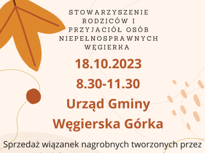 Kiermasz wiązanek Stowarzyszenia 