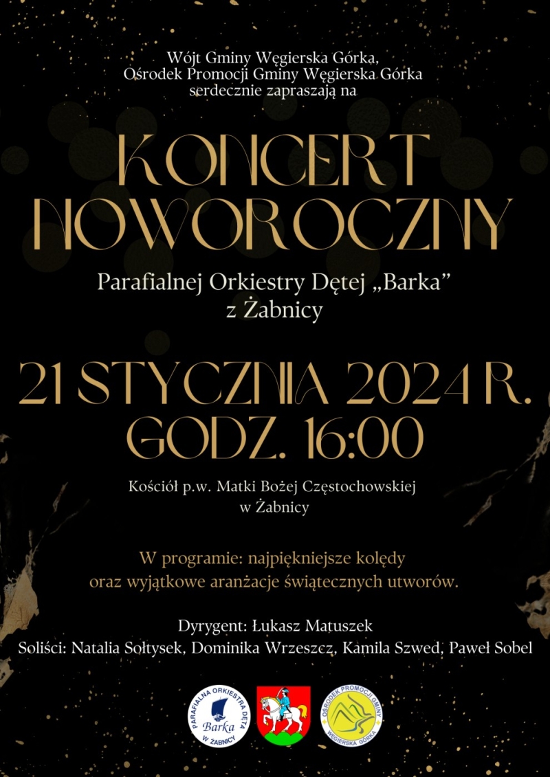 Koncert Noworoczny Orkiestry Dętej 