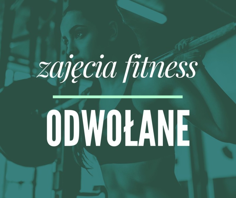 Zajęcia fitnessw dniu 11 stycznia odwołane!