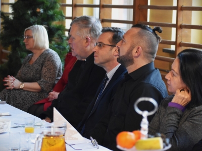 Spotkanie świąteczne z seniorami w Żabnicy - zdjęcie45