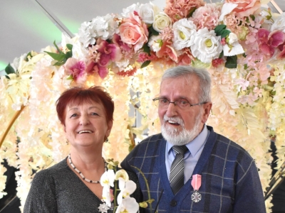 Jubileusz 50-lecia pożycia małżeńskiego w gminie Węgierska Górka - zdjęcie26