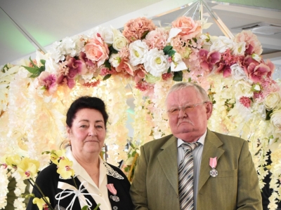 Jubileusz 50-lecia pożycia małżeńskiego w gminie Węgierska Górka - zdjęcie1