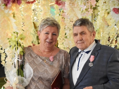 Jubileusz 50-lecia pożycia małżeńskiego w gminie Węgierska Górka - zdjęcie5