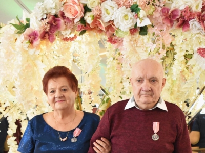 Jubileusz 50-lecia pożycia małżeńskiego w gminie Węgierska Górka - zdjęcie89