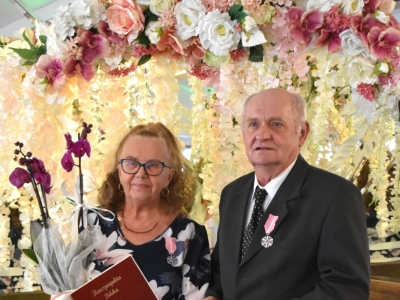 Jubileusz 50-lecia pożycia małżeńskiego w gminie Węgierska Górka - zdjęcie19