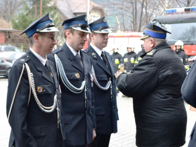 Uroczyste poświęcenie i przekazanie wozu strażackiego OSP Węgierska Górka - zdjęcie23