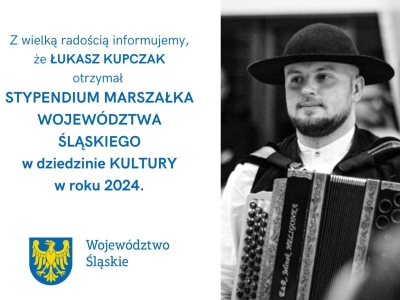 Łukasz Kupczak otrzymał Stypendium Marszałka Województwa Śląskiego w Dziedzinie Kultury - zdjęcie1