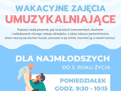 Wakacyjne zajęcia umuzykalniające - zdjęcie1