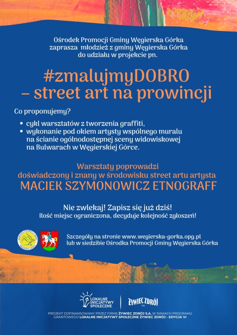 #zmalujmyDOBRO – street art na prowincji”